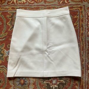 J Crew White Wooo Princess Mini Skirt Size 2